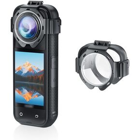 غلاف واقٍ من العدسات في Insta 360 X5 ، واقي عدسة زجاجية بصرية لإكسسوارات Insta360 x5