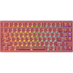 IROK MG75PRO 81 Keys Wired Magnetic Switch Mechanical Keyboard, Hall Effect, 8KHZ/ARGB/CNC Aluminum, Gasket Structure Gaming Keyboard(White)