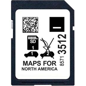 Updated 85713512 Navigation SD Card with The Latest Map Version, Compatible with 2019-2024 Enclave Encore Envision, CT4 CT5 XT6, Escalade, Camaro Colorado Corvette, Silverado Suburban, Yukon Sierra