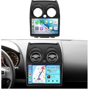4GB+64GB Android 13 Radio for Nissan Rogue 2008-2013 Car Stereo with Wireless Carplay Android Auto,5.0Bluetooth 32EQ,9inch 1280x720P IPS Touch Screen,FM/RDS GPS WiFi IP69K AHD Backup Camera