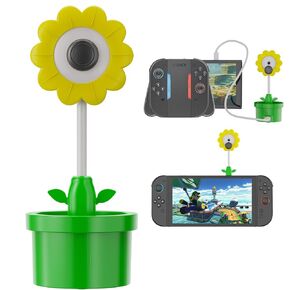 Camera for Nintenndo Switch 2,Interactive camera for Switch 2, with privacy slide cover, lightweight and detachable, plug and play, zero delay USB-C port