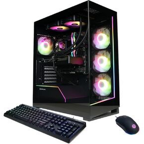 CyberPowerPC Gamer Xtreme VR Gaming PC, Intel Core Ultra 7 265KF 3.9GHz, GeForce RTX 5070 12GB, 32GB DDR5, 2TB PCIe 4.0 SSD, WiFi Ready & Windows 11 Home (GXiVR8760A17)