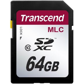 Memory Card Transcend Industrial SDXC 64GB CL10, MLC, ECC