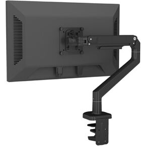 Desktop Clamping 17-38" Monitor Holder Mechanical Spring Arm Lifting Full Motion TV Monitor Mount Load 11kgs(Black)