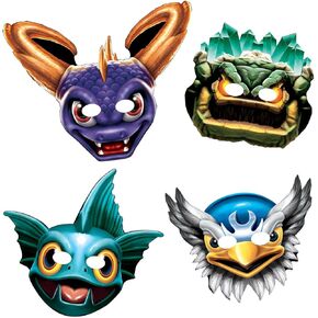 Skylanders 634; Paper Masks (8 Pack) - Party Supplies