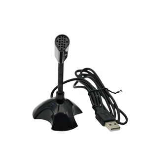 Black | Mini USaB Microphone for 2 3 Pc Notebook Laptop Ktv Singing Video Game Recording