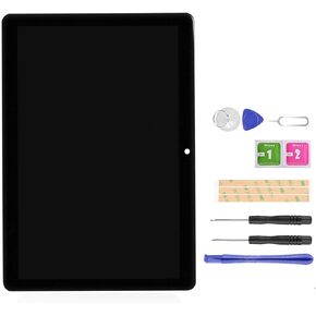 استبدال الشاشة لـ Huawei MediaPad T3 10 AGS-L09 AGS-W09 AGS-L03 9.6 "Tablet LCD Display Touch Digitizer Assembly Assembly Assembly مع أدوات (اللون: أسود)