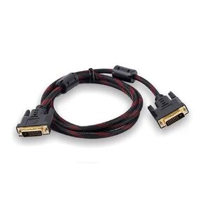 DVI to DVI Cable DVI-D 24+1 Male to Male Computer Monitor Projector Cable Video TV Monitor Computer HD Cable DVI D Data Cable(5m)