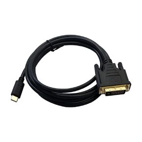 1.8M Lap-TOP PC Computer 4K@60Hz USB Type C to 24+1 DVI Cable Compatible with The Thunderbolt Mac-Book Pro Projector Monitor TV S8 S9
