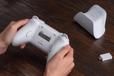 8Bitdo Ultimate 2 Bluetooth Controller for Switch/Switch 2 & Windows PC, Switch Pro Controller with TMR Joysticks, Switchable Hall Effect/Tactile Triggers, Vibration and Motion Control - Black in Saudi Arabia