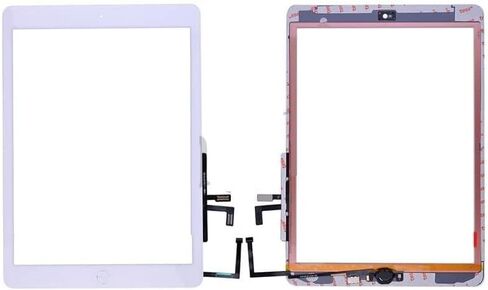 Replacement for iPad 5th Generation 2017 Ver. Glass Touch Screen Digitizer Lens for iPad 5 A1822 A1823 USA (White) in Saudi Arabia