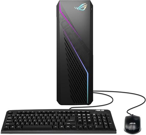 ASUS ROG G16CH (2024) Gaming Desktop PC ، Intel® Core ™ I7-14700F ، NVIDIA® GEFORCE RTX ™ 4060 DUAL ، 1TB NVME ™ PCIE® SSD ، 16GB DDR5 RAM ، Windows 11 ، G16CHR-DDS764 in Kuwait