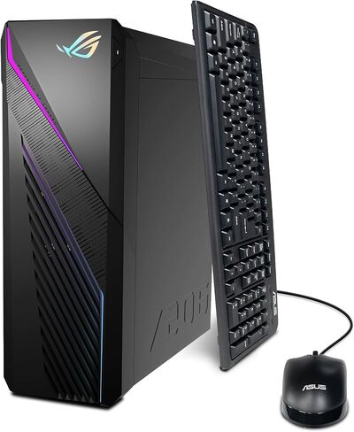 ASUS ROG G16CH (2024) Gaming Desktop PC ، Intel® Core ™ I7-14700F ، NVIDIA® GEFORCE RTX ™ 4060 DUAL ، 1TB NVME ™ PCIE® SSD ، 16GB DDR5 RAM ، Windows 11 ، G16CHR-DDS764 in Kuwait