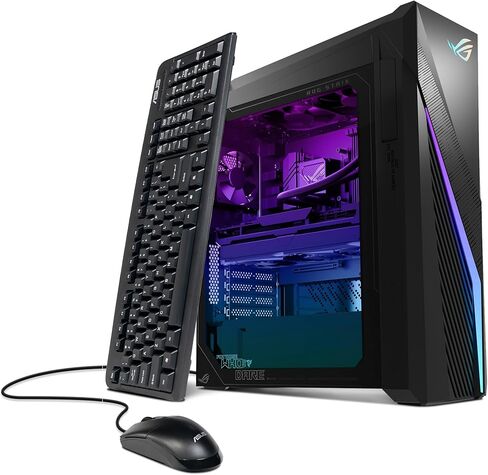 ASUS ROG G16CH (2024) Gaming Desktop PC ، Intel® Core ™ I7-14700F ، NVIDIA® GEFORCE RTX ™ 4060 DUAL ، 1TB NVME ™ PCIE® SSD ، 16GB DDR5 RAM ، Windows 11 ، G16CHR-DDS764 in Kuwait