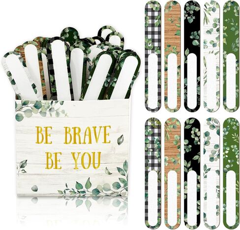 Whaline 101Pcs Cactus Flip Name Sticks with Carton Talking Flip Name Sticks Teacher Student Grouping Tally Sticks Name Tags for Home Classroom Educational Learning Activities Supplies in Kuwait