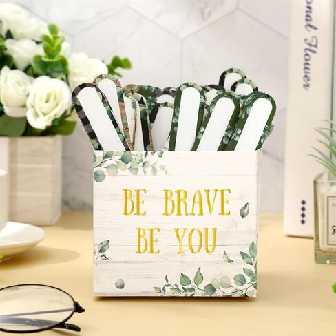 Whaline 101Pcs Cactus Flip Name Sticks with Carton Talking Flip Name Sticks Teacher Student Grouping Tally Sticks Name Tags for Home Classroom Educational Learning Activities Supplies in Kuwait