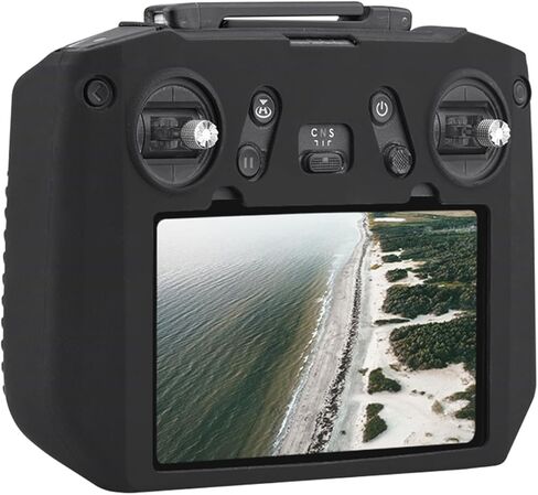 Silicone Case for DJI Mavic 3 Pro Fly More Combo (DJI RC Pro) /Mavic3PRO Cine/3 Cine Premium Combo/Mavic 3M/3T/3E for RC PRO Remote Controller Anti-Slip Protective Cover (Gray) in Saudi Arabia
