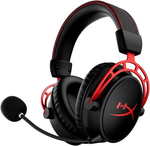 Logitech G G923 TRUEFORCE Sim Racing Wheel and Pedals for PC, PS4 & PS5 + HyperX Cloud Alpha Wireless - Gaming Headset Red Bundle With Diginerds Cleaning Kit-7 in 1 + Cable Wraps in Saudi Arabia