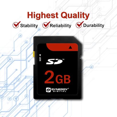 Canon Powershot SD1000 Digital Camera Memory Card 2GB Standard Secure Digital (SD) Memory Card in Kuwait