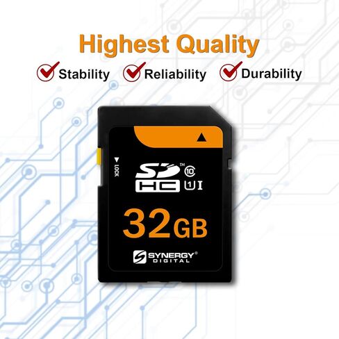 Vivitar ViviCam 7122 Digital Camera Memory Card 32GB Secure Digital (SDHC) Flash Memory Card in Kuwait