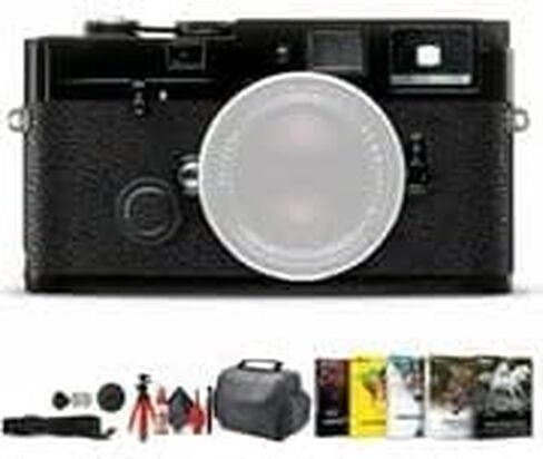 Leica MP 0.72 Rangefinder Camera (10302) + Corel Photo Software + Bag + Flex Tripod + Cleaning Kit in Saudi Arabia