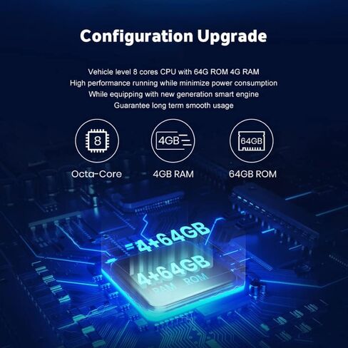 Radio Upgrade for Toyota 4Runner (2010-2019) Android Stereo Replacement 9 inch IPS Screen 8 Core 2G+32G Built-in Wireless Carplay/Android Auto/DSP Free Camera in Kuwait