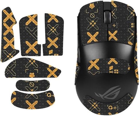 شريط قبضة الانزلاق الماوس ، ملصق مقاوم للعرق لـ Rog Harpe Ace/Harpe Ace Mini Gaming Mouse (2 ، Harpe Ace Mini) in Kuwait
