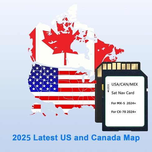 2025 Upgraded KMV6 66 EZ1B Navigation SD Card Map USA/CAN/MEX CX-5(2024-2025), CX-30/Model 3(2024), CX-90(2023-2025), KMV66Z1B Latest Navigation SD Card in Saudi Arabia