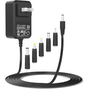 12V AC Power Cord for WD Western Digital My Book Essential External Hard Drive HDD WD My Cloud, Seagate Hard Drive,Seagate Freeagent Goflex Replacement Power Supply Charger Cable