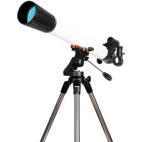 Astronomical Telescope Achromat Eyepiece, Refraction Telescope with Adjustable Aluminum Tripod, Telescope for Amateur Beginners Interesting Life