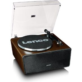 LS-470WA Turntable | 4 Built-in Speakers | Moving Magnetic Cartridge | Two Speed Settings