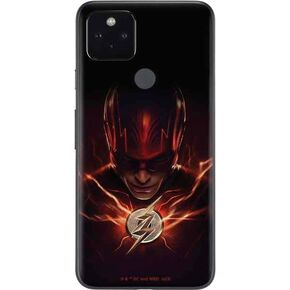 Skinit Phone Decal Skin Compatible with Google Pixel 5a - Officially Licensed Warner Bros The Flash Movie: The Flash Poster Design