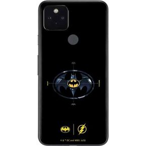 Skinit Decal Phone Skin Compatible with Google Pixel 4a 5G - Officially Licensed Warner Bros The Flash Movie: Batman Multiverse Logos Design