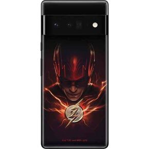 Skinit Decal Phone Skin Compatible with Google Pixel 6 Pro - Officially Licensed Warner Bros The Flash Movie: The Flash Poster Design