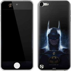 Skinit Decal MP3 Player Skin Compatible with iPod Touch (5th Gen&2012) - Officially Licensed Warner Bros The Flash Movie: Batman Poster Design