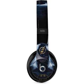 Skinit Decal Audio Skin Compatible with Beats Solo 2 Wired - Officially Licensed Warner Bros The Flash Movie: Batman Poster Design
