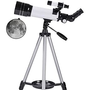 Telescope, 70Mm Aperture 400Mm Focal Length Astronomical Refracting Telescope for s Beginners, Travel Telescope with Carry Bag and Tripod