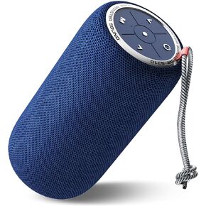 Monster S310 مكبر صوت Bluetooth ، 30W مكبر صوت Bluetooth المحمولة الحقيقيين الاستريو اللاسلكي الحقيقي يقدم صوتًا ديناميكيًا ، IPX6 مقاوم للماء ، Bluetooth 5.2 MIC المدمج ، وقت تشغيل 24 ساعة ، للحفلة ، الأزرق