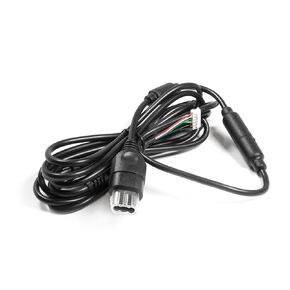 Black Replacement Repair Controller Cable with Pin Connector and Breakaway Cable for Microsoft Original Xbox