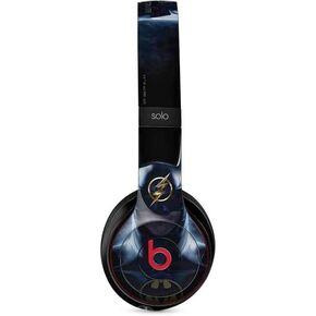 Skinit Decal Audio Skin Compatible with Beats Solo 2 Wireless - Officially Licensed Warner Bros The Flash Movie: Batman Poster Design