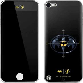 Skinit Decal MP3 Player Skin Compatible with iPod Touch (5th Gen&2012) - Officially Licensed Warner Bros The Flash Movie: Batman Multiverse Logos Design
