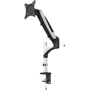 Desktop Clamping 15-27" LCD LED Monitor Holder Arm Full Motion Monitor Mount Bracket Load 0-8kgs VESA 75/100mm GM112C