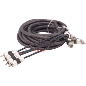 Stinger SI8417 17-Foot 4-Channel Audiophile Grade Interconnect RCA Cable Wire
