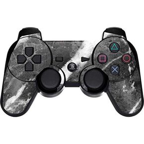 Skinit Decal Gaming Skin for PS3 Dual Shock Wireless Controller - Originally Designed Stone Grey Design