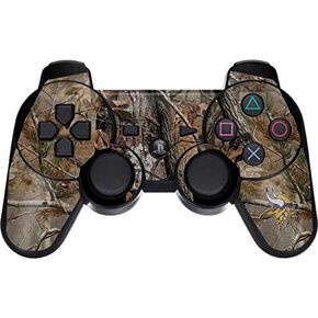 ألعاب Skinit Scenit Maming Skin متوافقة مع جهاز التحكم اللاسلكي Dual Frack PS3 - NFL Minnesota Vikings Realtree AP Camo Design