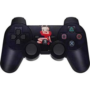 Skinit Decal Gaming Skin for PS3 Dual Shock Wireless Controller - Officially Licensed Betty Boop Betty Boop Red Dress Design