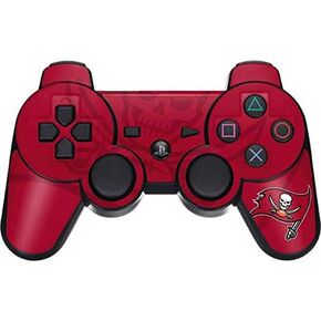 Skinit Decal Gaming Skin Compatible with PS3 Dual Shock Wireless Controller - Officially Licensed NFL Tampa Bay Buccaneers Double Vision Design
