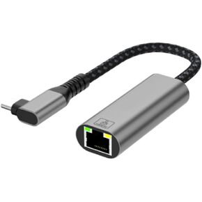 USB C إلى Gigabit Ethernet Networking Adapter Dongle USB شبكات محول 90 درجة USB C