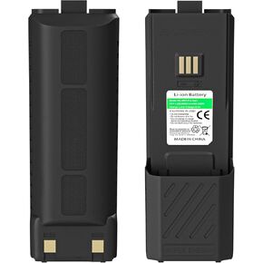 UV-5RH Type-C 6800mAh Enlarge Battery GM-5RH Two Way Radio 7.4V Li-ion Original Battery Compatible with UV-5G Plus UV-5RH Pro Max K5 Plus Walkie Talkies