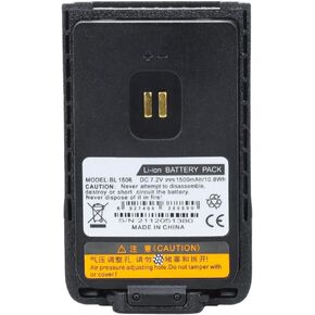 Hytera BL1506 Battery for Hytera HYT BD610 BD500 BD505 BD555 BD510 Radios Replacement Li-ion BL2018 Battery